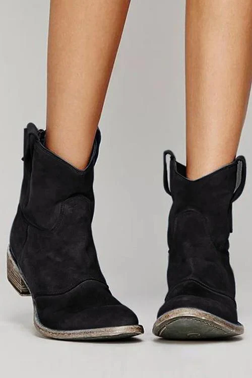 Heidi-Mode | Unterstützte Wildleder Stiefeletten - Image 3