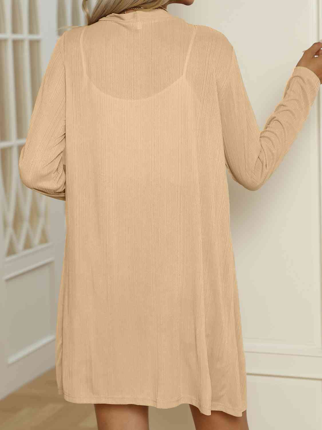 Heidi-Mode | V-Ausschnitt Knopf-Oben Langarm Cardigan - Image 11