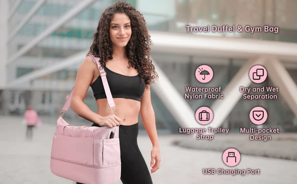 Heidi-Mode | Vielseitige, Wasserdichte und Geräumige Tragetasche Ihr Partner für Reisen und Im Fitnessstudio - Image 2
