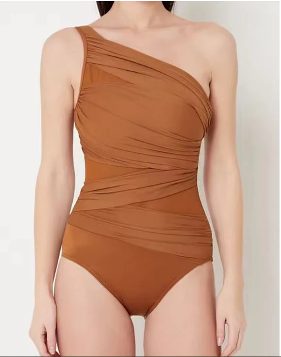 Heidi-Mode | Vintage Badeanzug Einteiler mit Bändern - Image 5