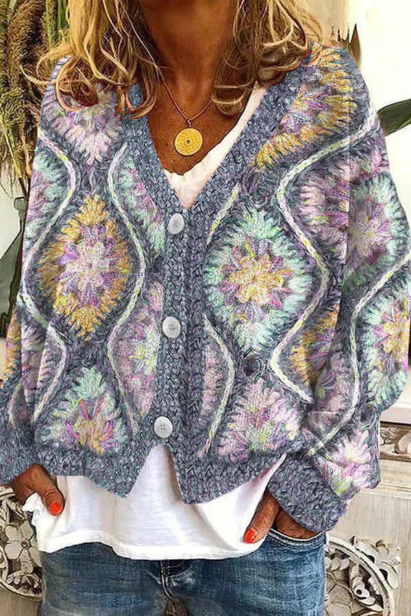 Heidi-Mode | Bedruckte Boho-Weste Im Vintage-Stil - Image 9