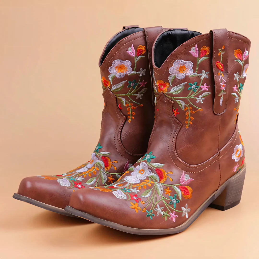Heidi-Mode | Wasserdichte Vintage Cowgirl-Stiefel - Image 4