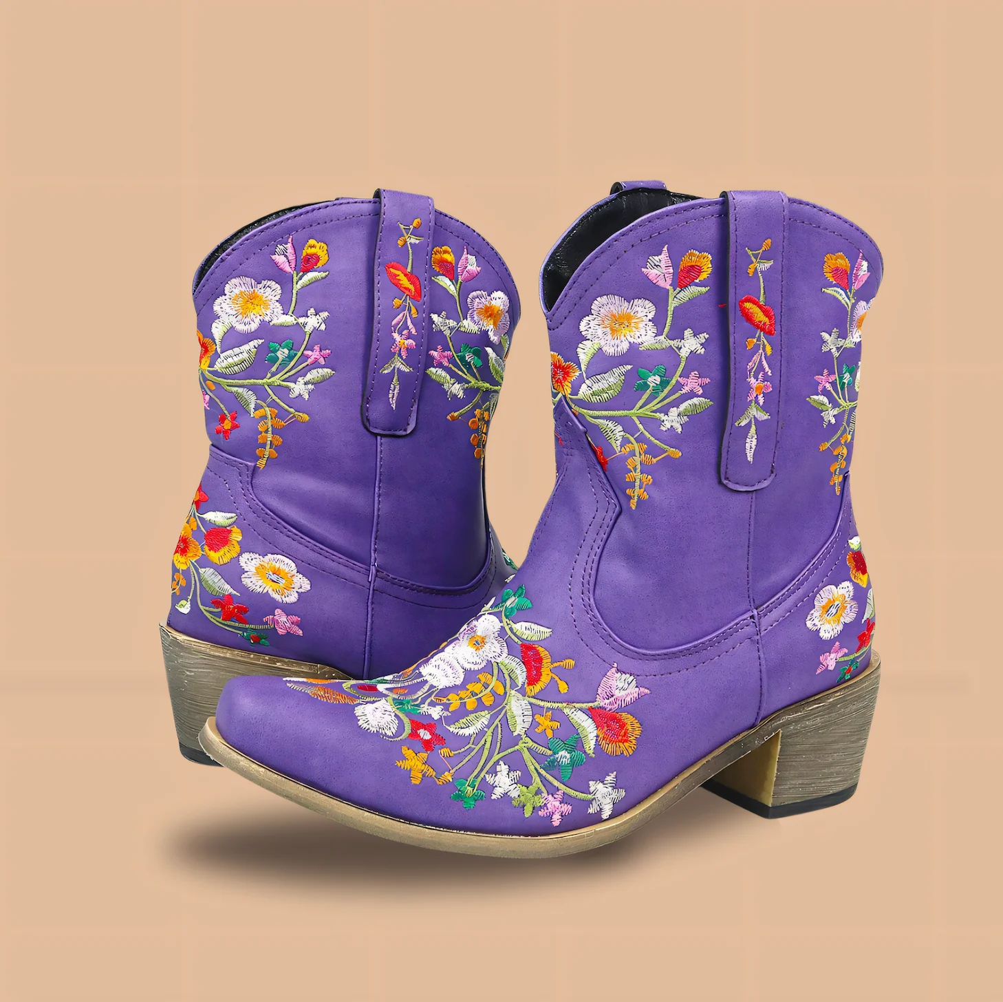 Heidi-Mode | Wasserdichte Vintage Cowgirl-Stiefel - Image 5