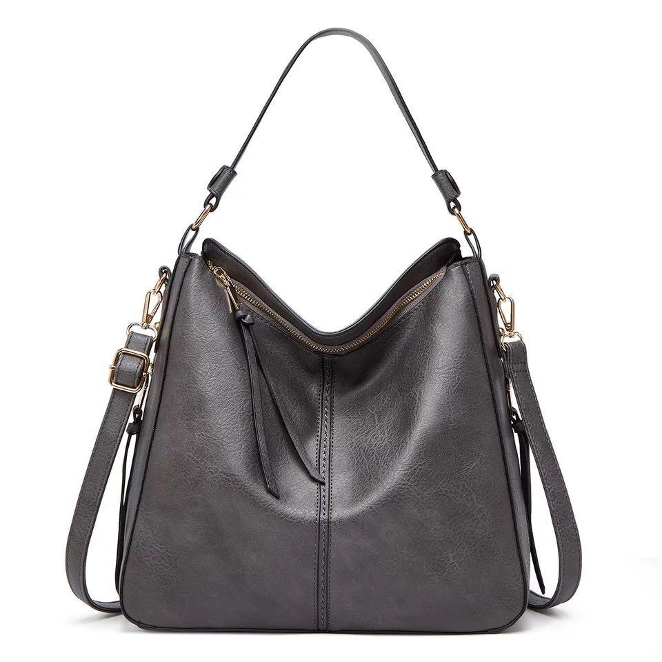 Heidi-Mode | Vintage-Inspirierte Leder Hobo-Tasche - Image 4