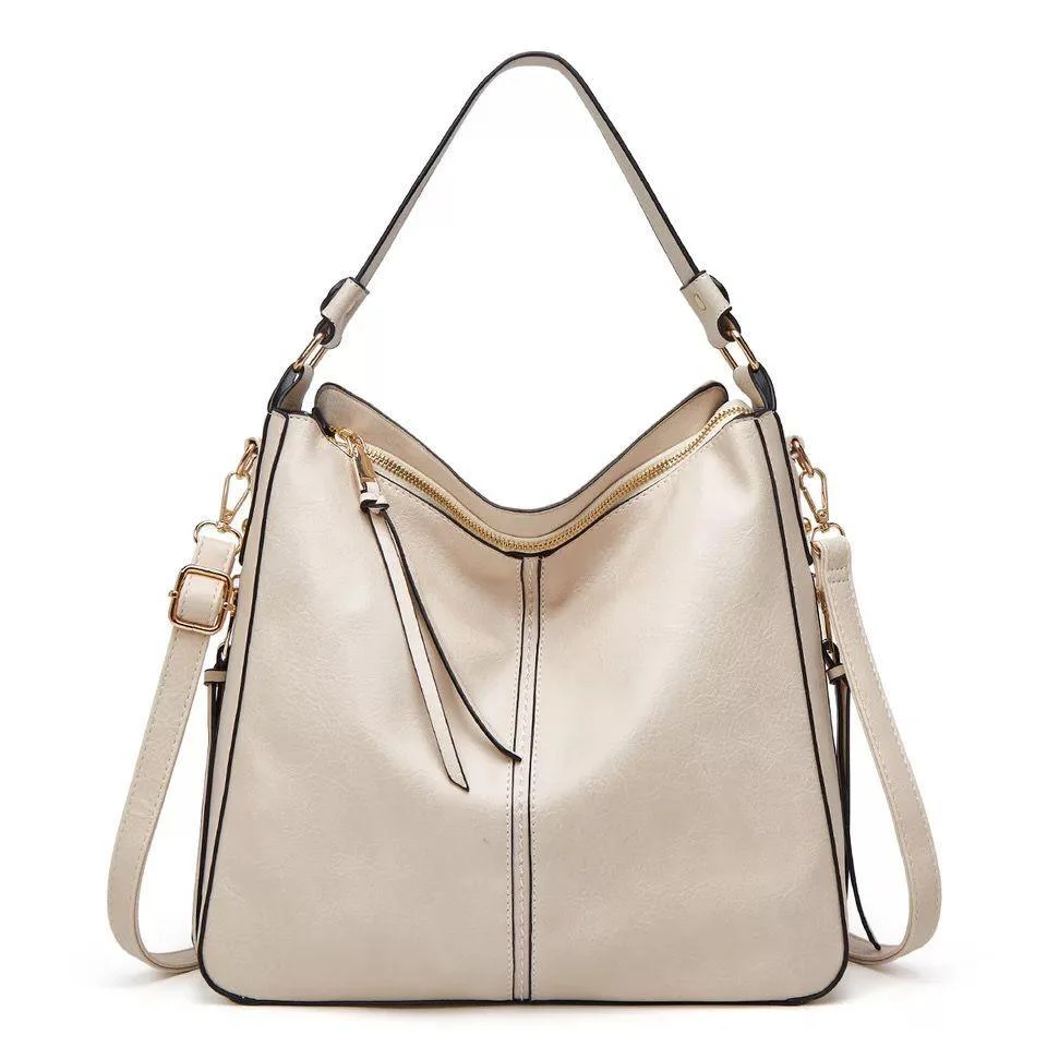 Heidi-Mode | Vintage-Inspirierte Leder Hobo-Tasche - Image 8