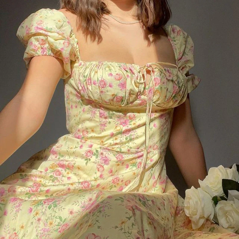 Heidi-Mode | Vintage Kleid mit Schleife - Image 5