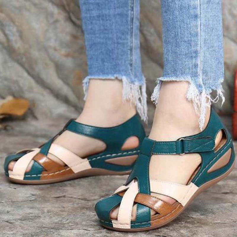 Heidi-Mode | Vintage-Sandalen - Eleganter Komfort - Image 2