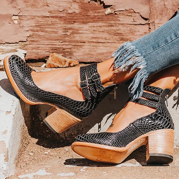 Heidi-Mode | Vintage Schuhe mit Absätzen - Image 8