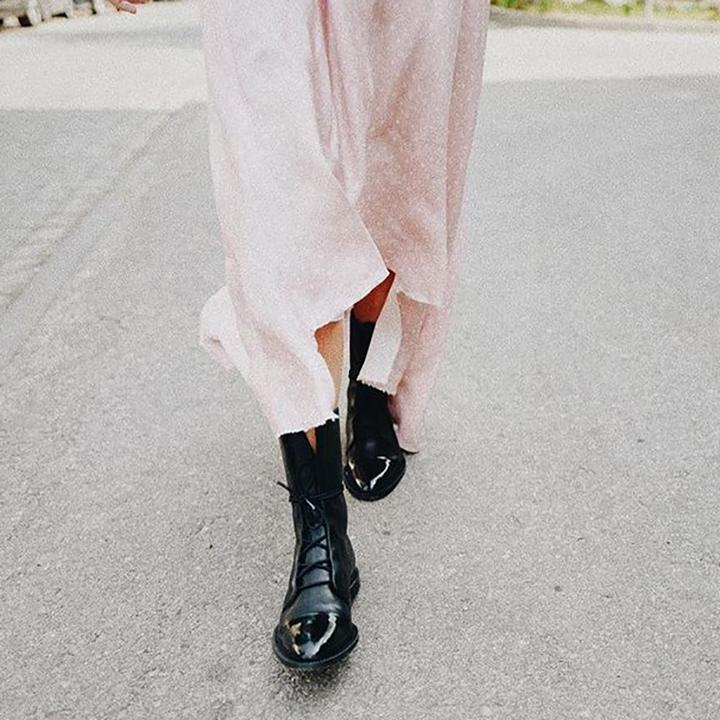 Heidi-Mode | Vintage-Stiefeletten mit Absatz für Damen - Image 3
