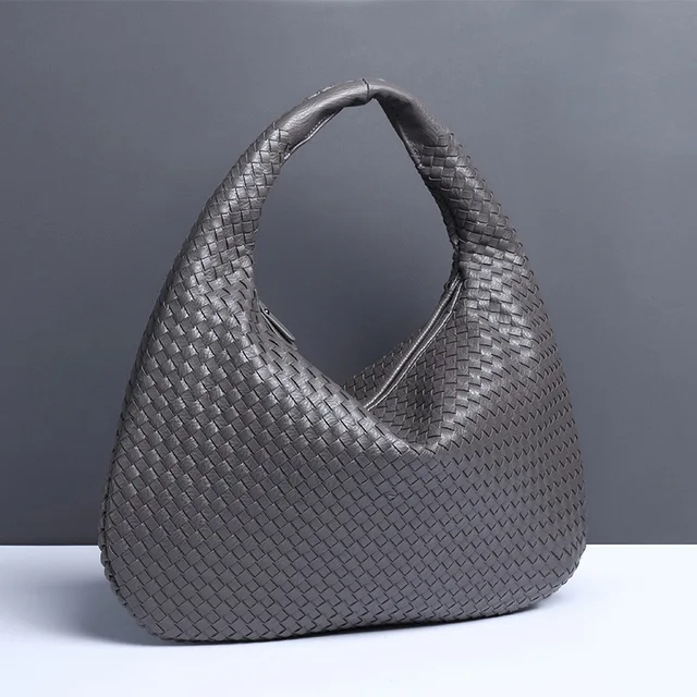 Heidi-Mode | Vintage Umhängetasche Damen Geflochtene Handtasche mit Reißverschluss Im Sale - Image 29