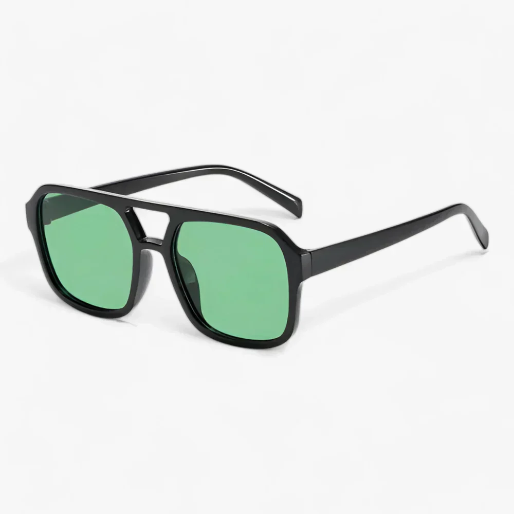 Heidi-Mode | Vintage-Viereck-Sonnenbrille - Stilvoller Augenschutz für Alle Gelegenheiten - Image 5