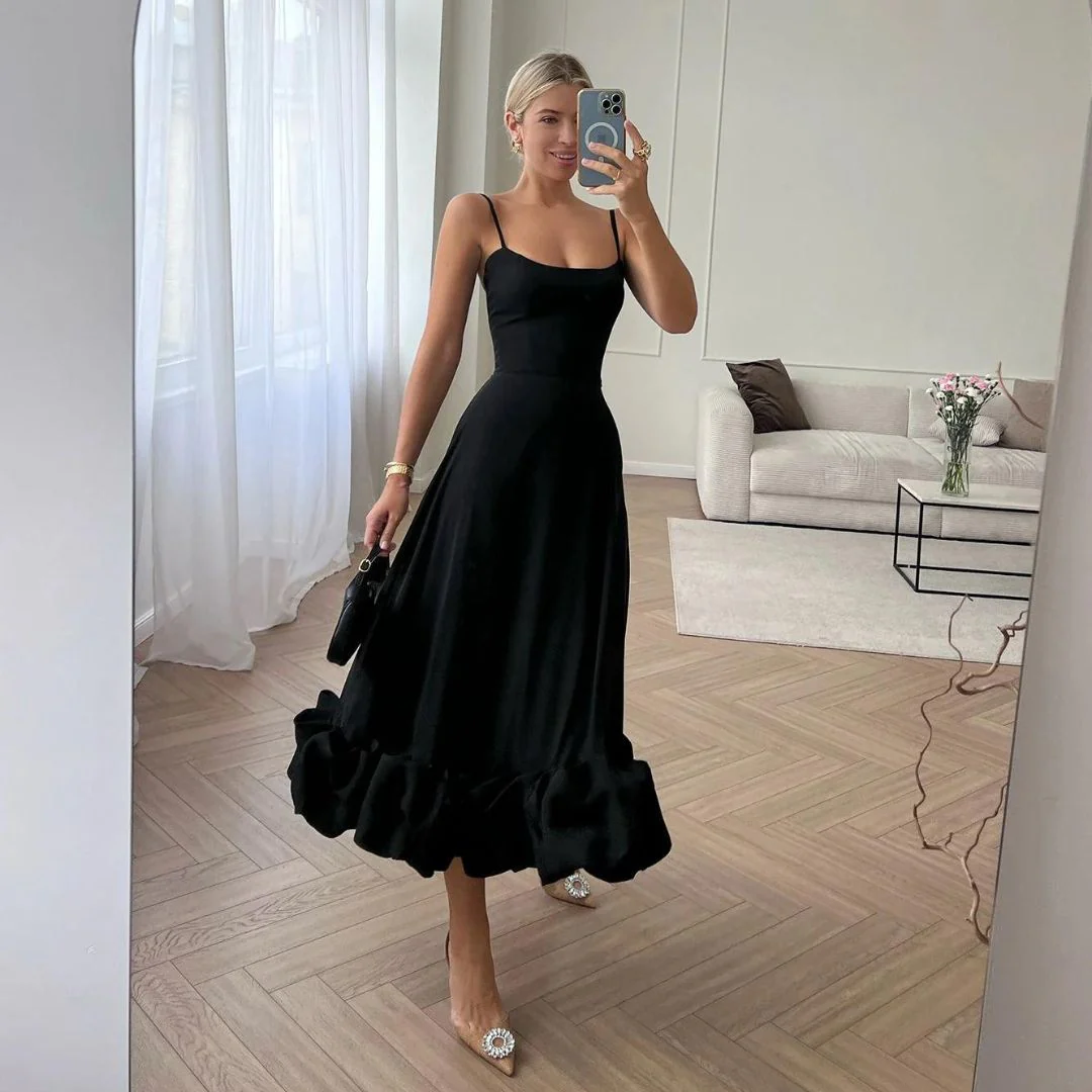 Heidi-Mode | Volant-Bustier-Midikleid - Image 11
