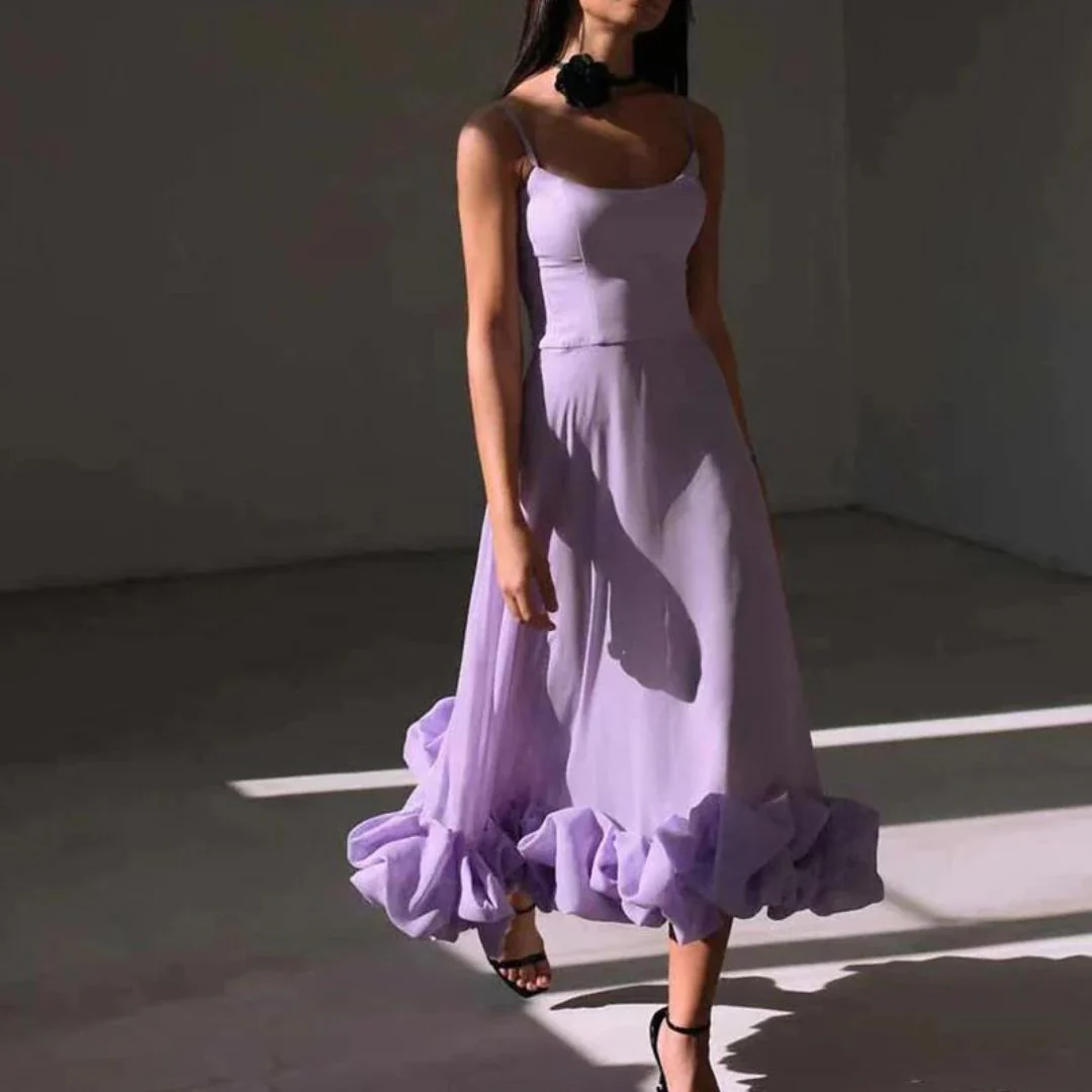 Heidi-Mode | Volant-Bustier-Midikleid - Image 7