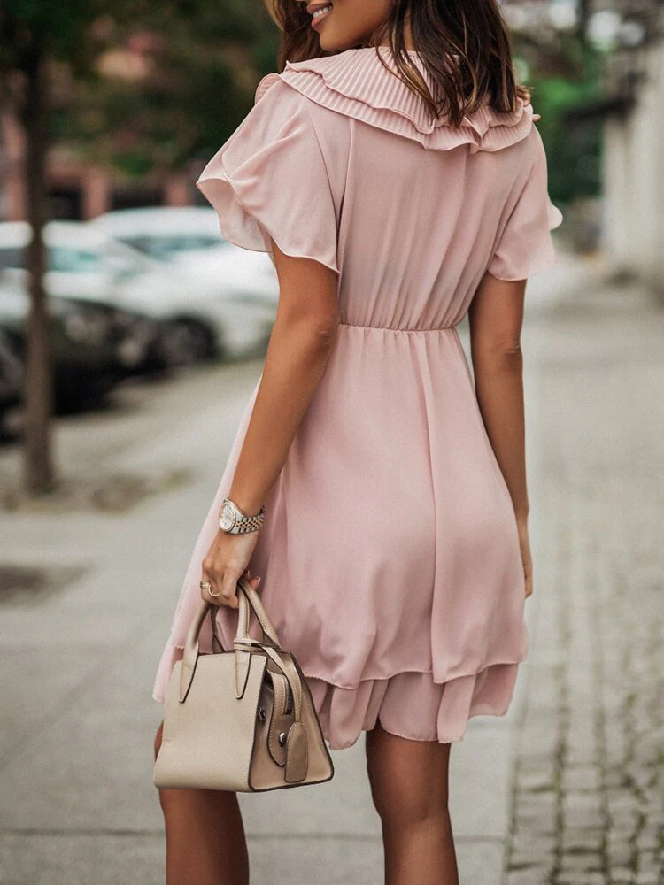 Heidi-Mode | Rüschen Mini Kleid - Image 2
