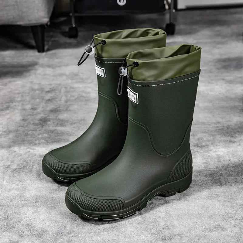 Heidi-Mode | Wadenregenschuhe - Leichtgewichtiger, Wasserdichter Gummi-Design für Komfort - Image 5