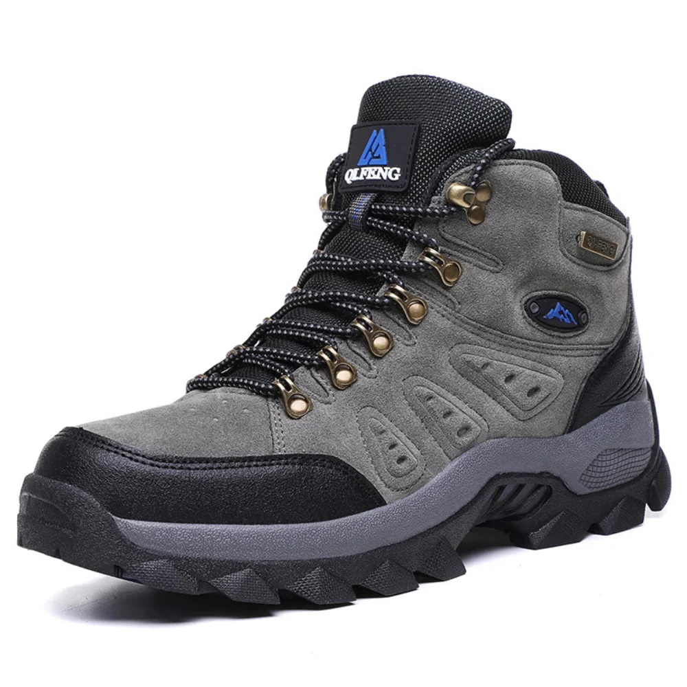 Heidi-Mode | Wanderschuhe Wasserdicht Hoher Knöchelstütze Atmungsaktive Grip Sohle Outdoor Trail Fußbekleidung - Image 5
