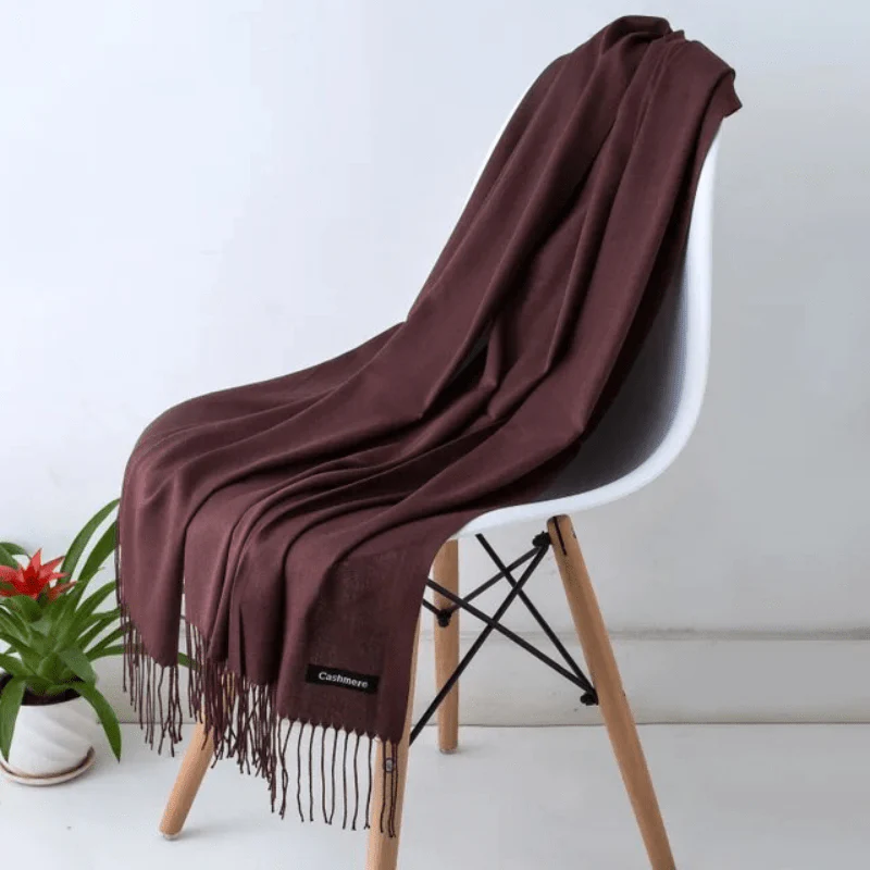Heidi-Mode | Warme Damen Schal Weiche Textur und Elegante Ausstrahlung - Image 8
