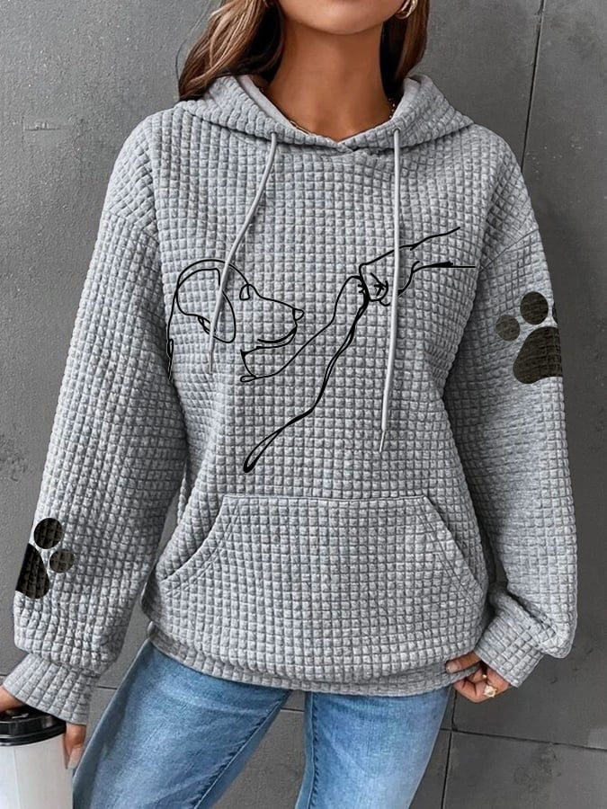Heidi-Mode | Warme Strickjacke für Hundefans - Image 3