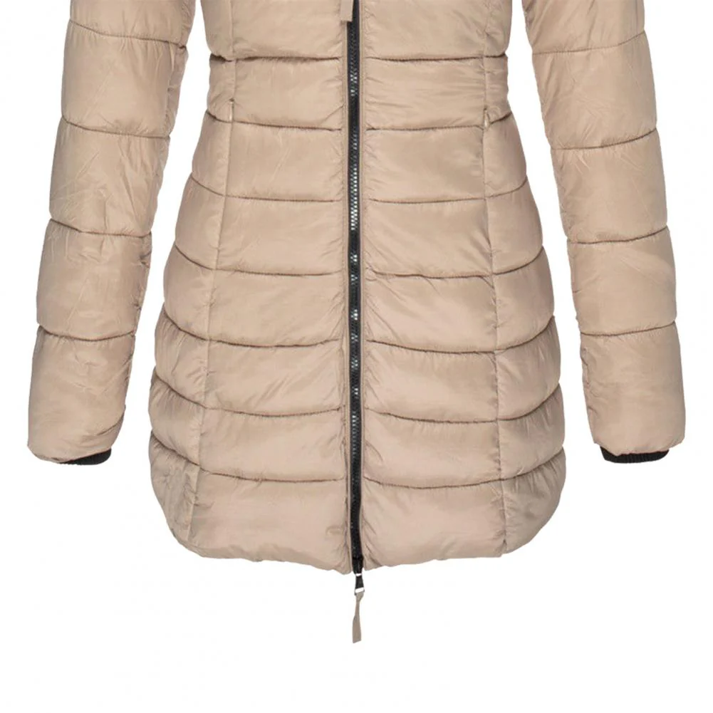 Heidi-Mode | Warme Slimfit Winterjacke mit Kapuze Damen Winterjacke Regular Fit Belle Couture Essential Wärme - Image 4