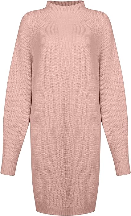 Heidi-Mode | Rollkragen-Strickkleid In Breiter Passform - Image 18