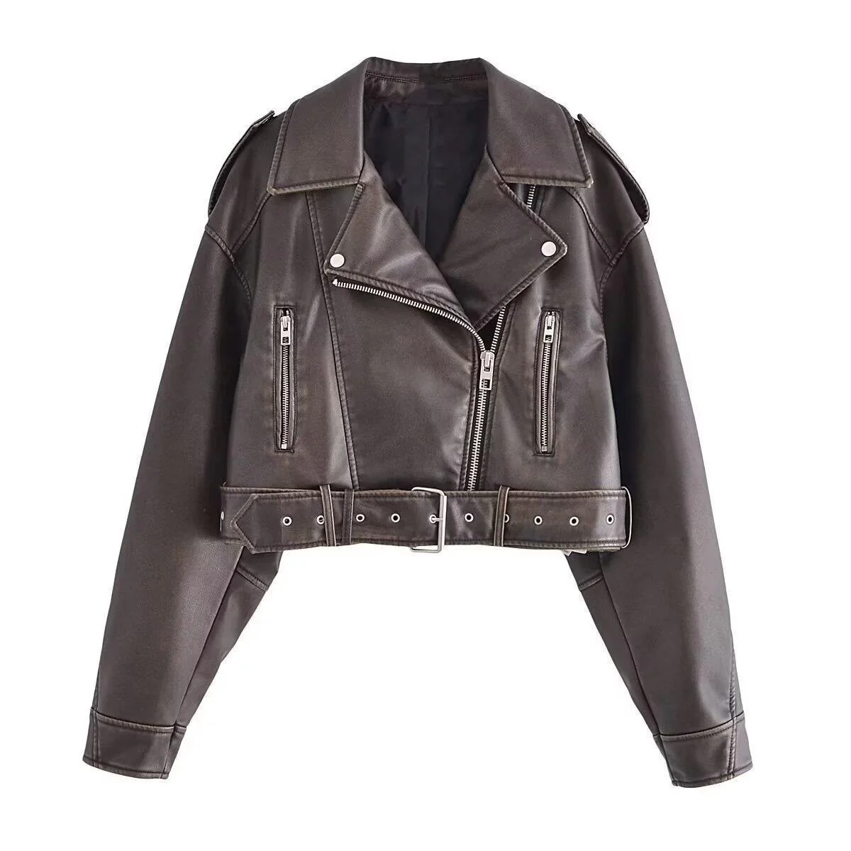 Heidi-Mode | Waschbare, Farbverlaufende Lederjacke für Damen* - Image 3