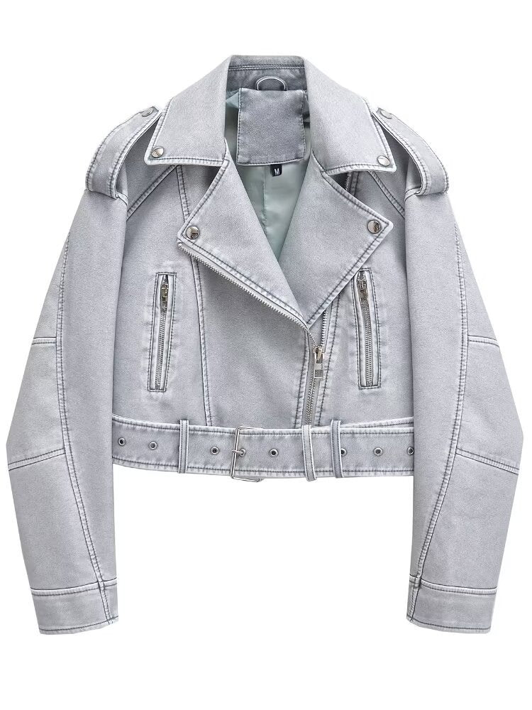 Heidi-Mode | Waschbare, Farbverlaufende Lederjacke für Damen* - Image 4