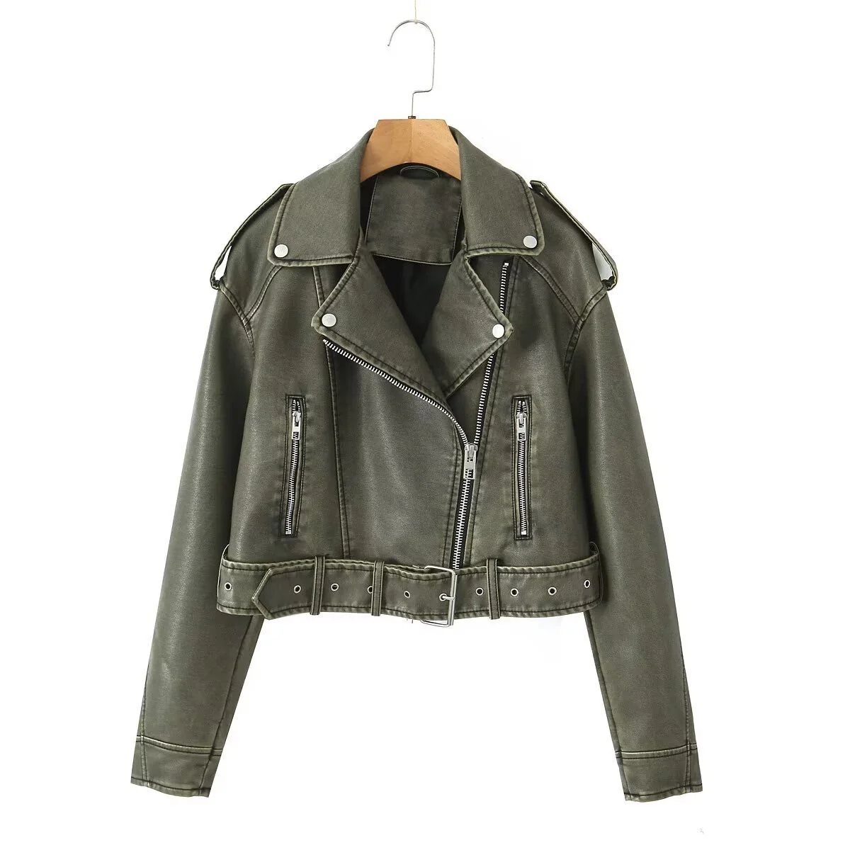 Heidi-Mode | Waschbare, Farbverlaufende Lederjacke für Damen* - Image 5