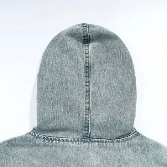 Heidi-Mode | Washed-Denim-Jacke mit Kapuze - Image 8