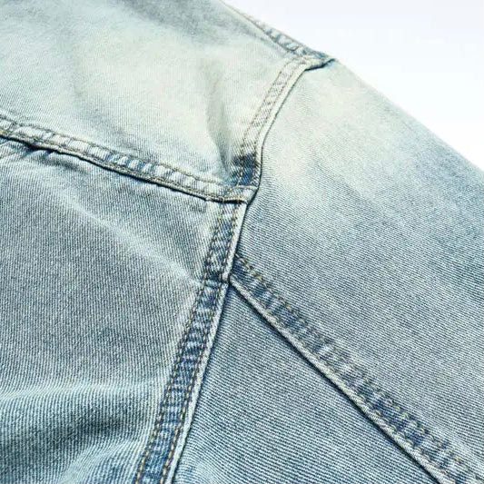 Heidi-Mode | Washed-Denim-Jacke mit Kapuze - Image 9