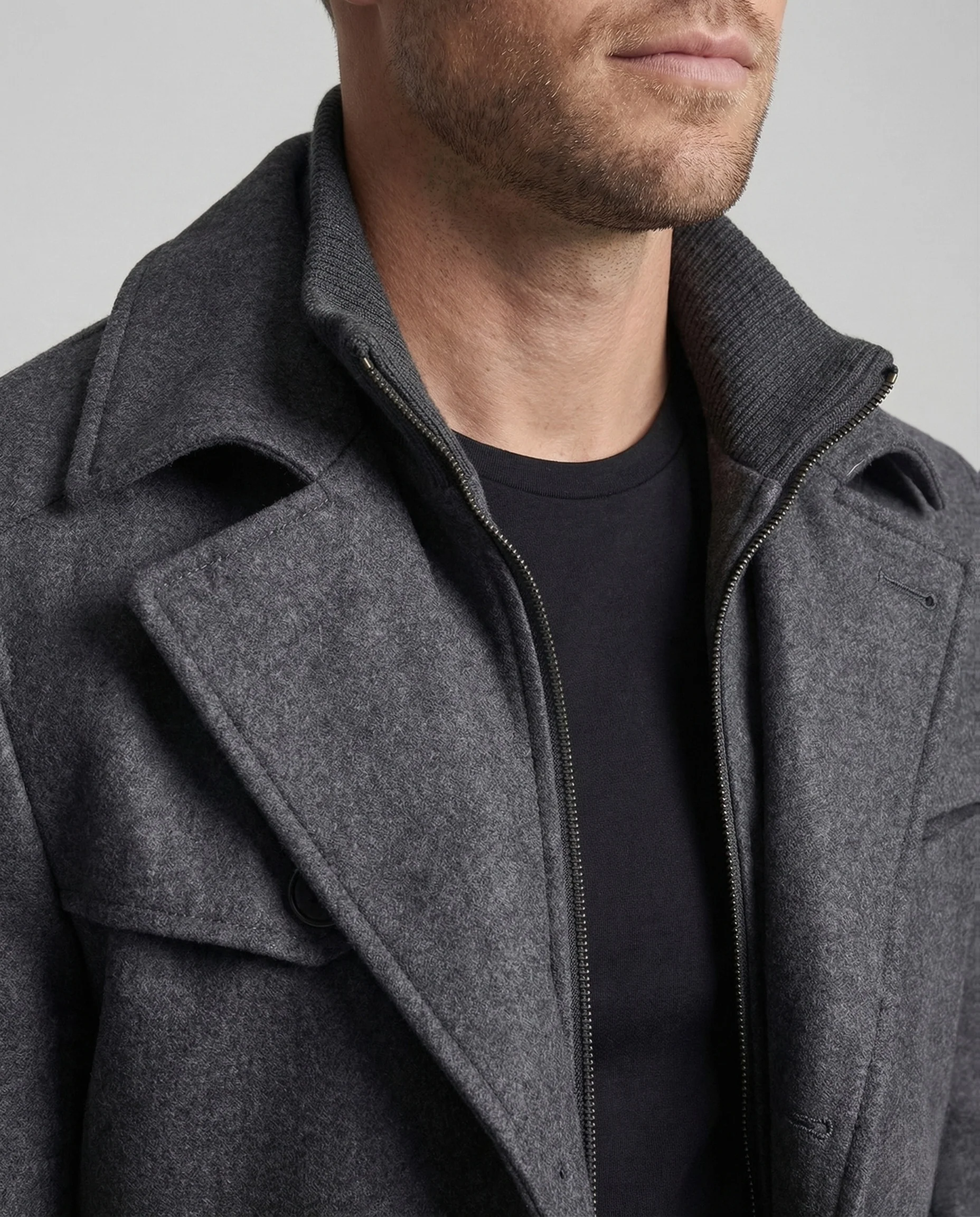 Herren Wasserdichte Business-Winterjacke mit wind- & wasserfestem Schutz | Heidi-Mode - Image 3