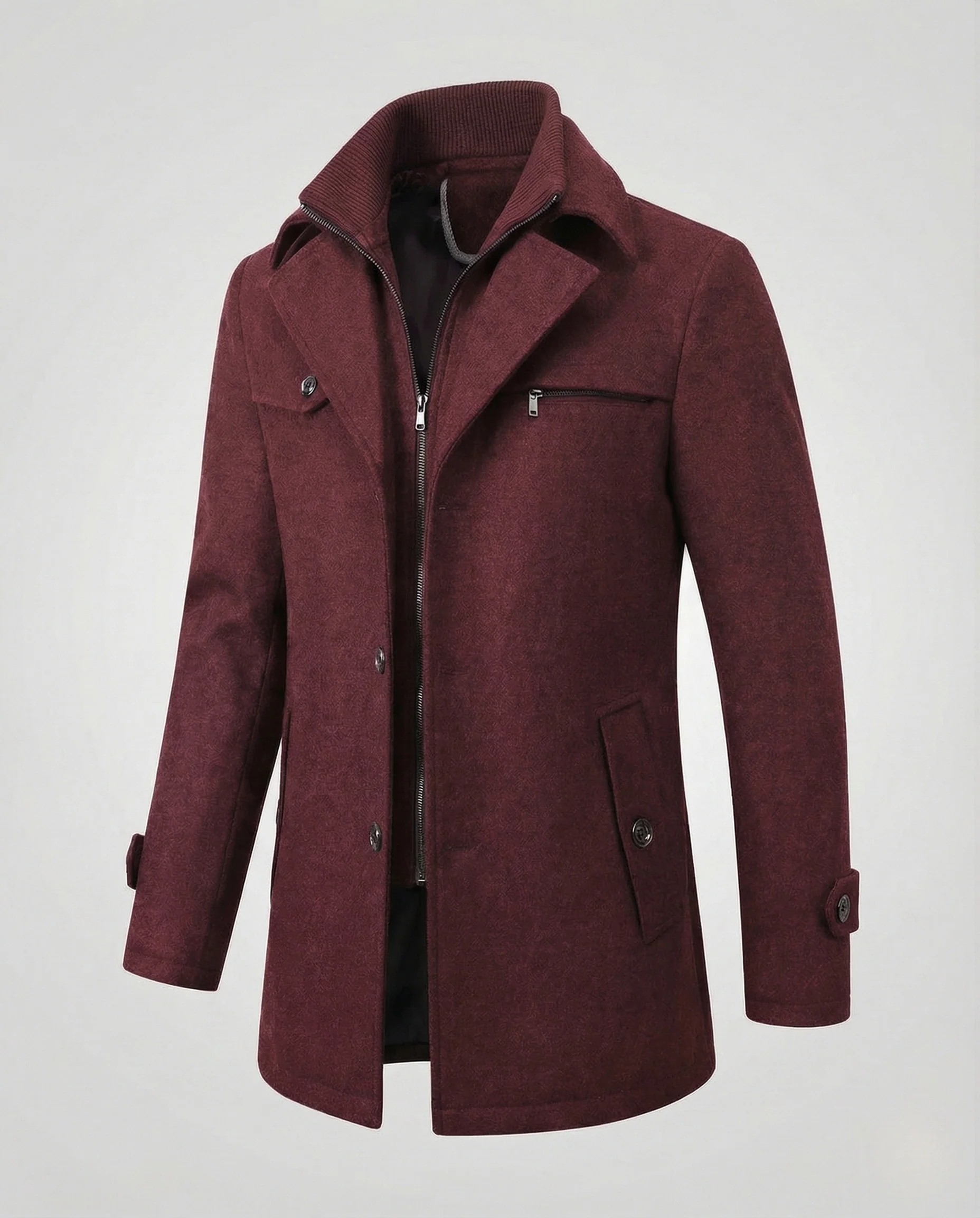 Herren Wasserdichte Business-Winterjacke mit wind- & wasserfestem Schutz | Heidi-Mode - Image 7
