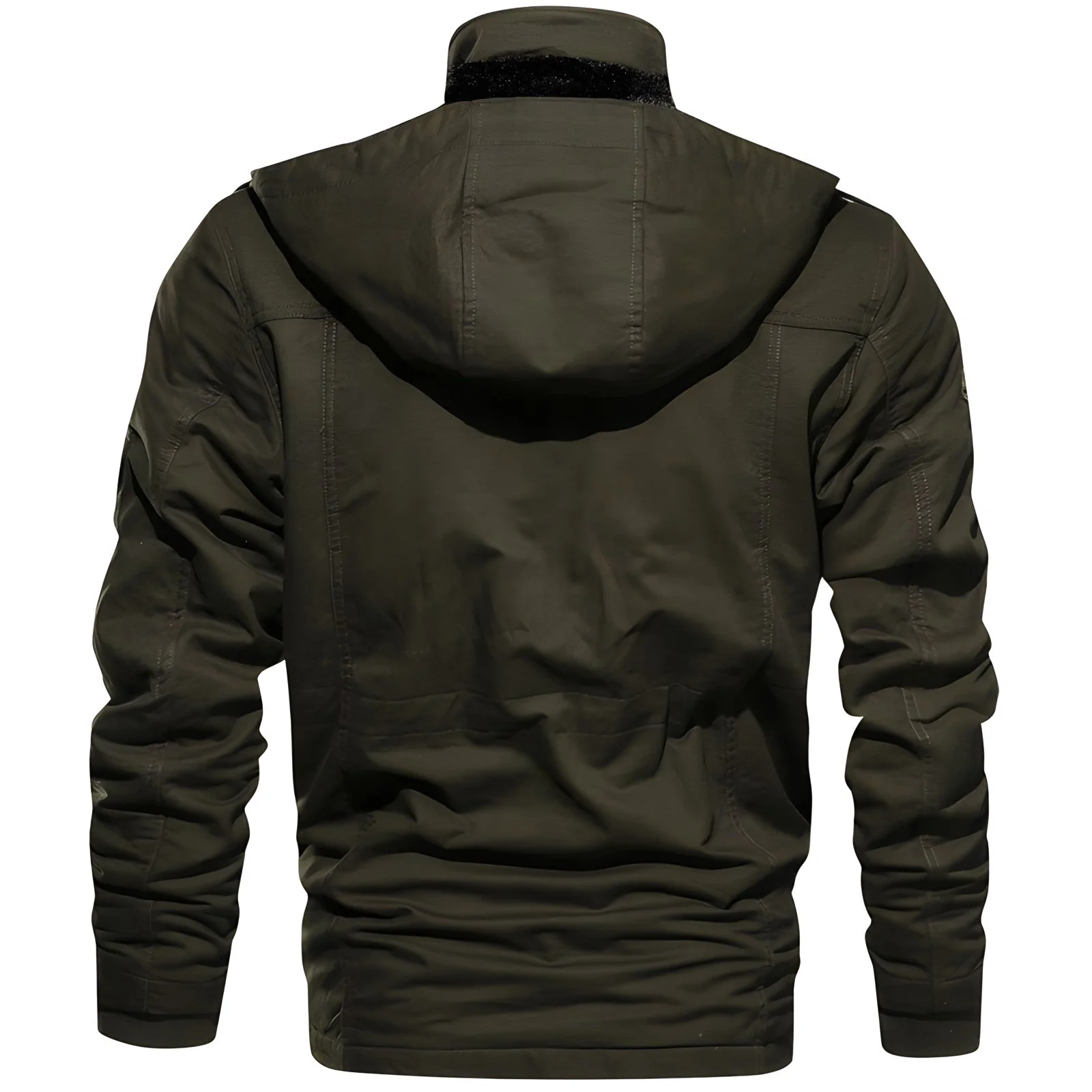 Heidi-Mode | Wasserdichte Militärjacke mit Verstellbarem Bund - Image 2