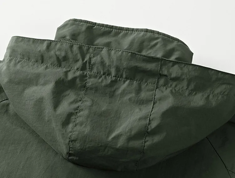 Heidi-Mode | Wasserdichte Outdoor Herrenjacke mit Abnehmbarem Kapuzenverband - Image 6