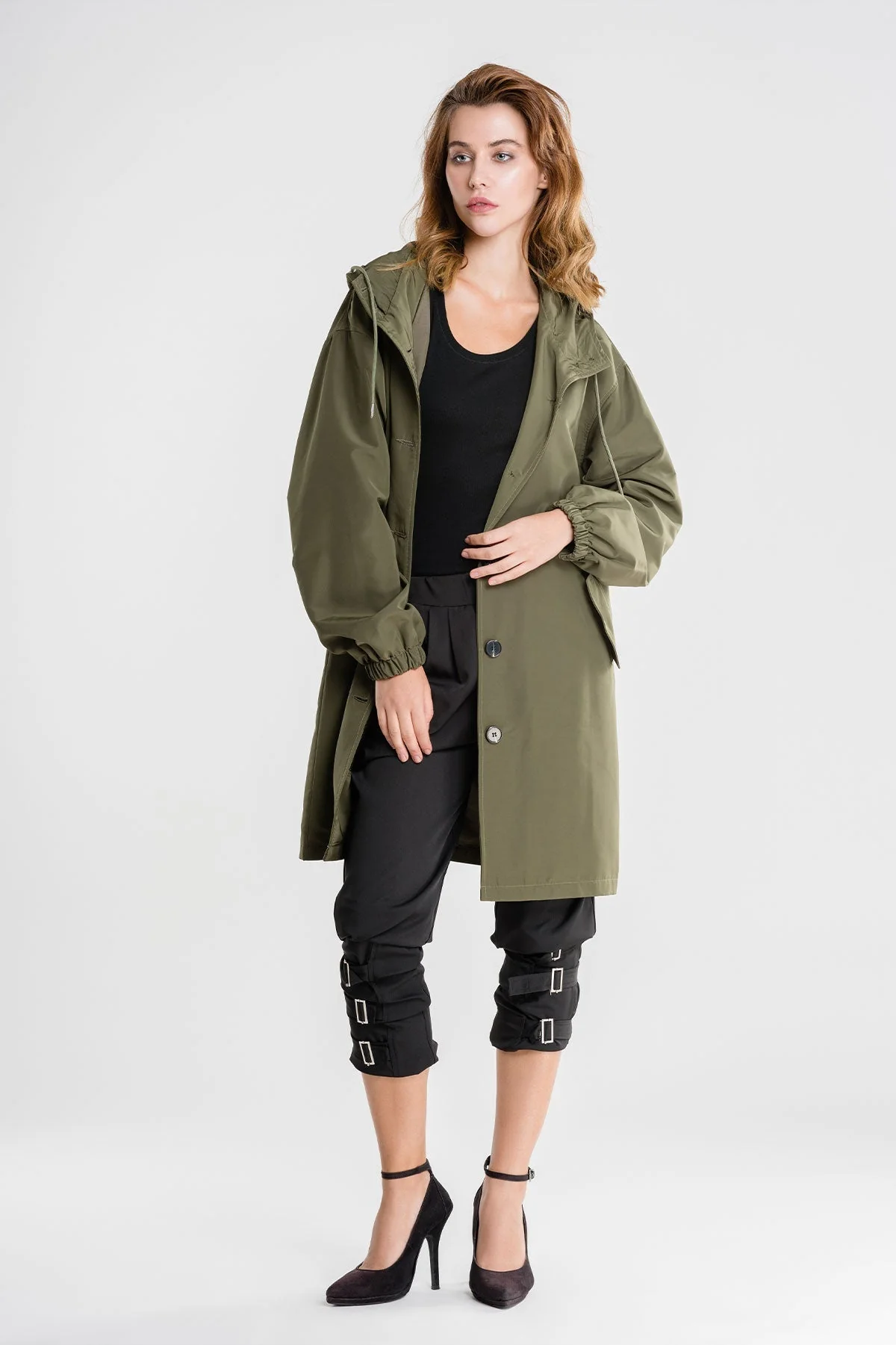 Heidi-Mode | Stylische Wasserdichte Windbreaker Regenjacke - Image 17