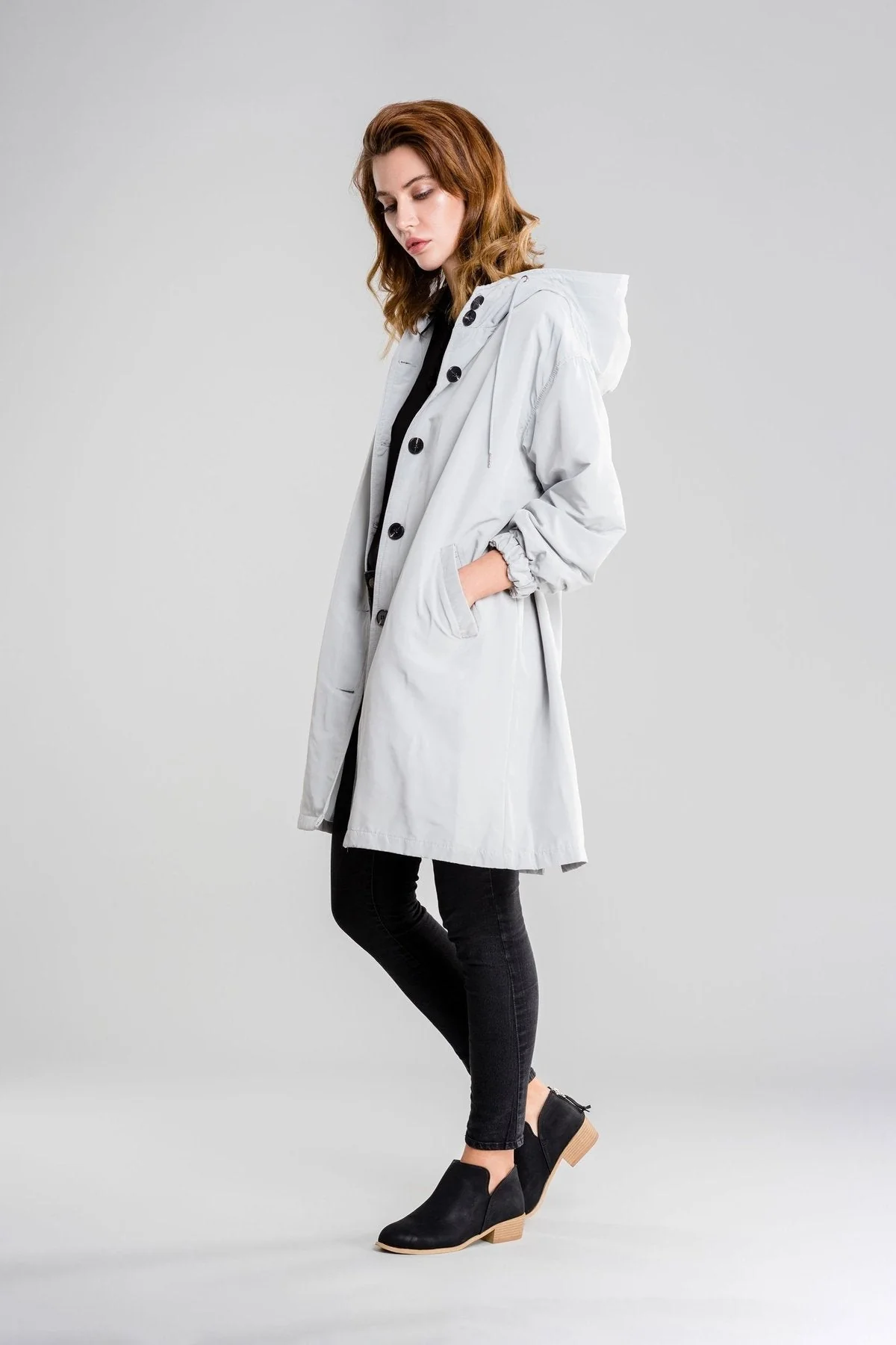 Heidi-Mode | Stylische Wasserdichte Windbreaker Regenjacke - Image 2