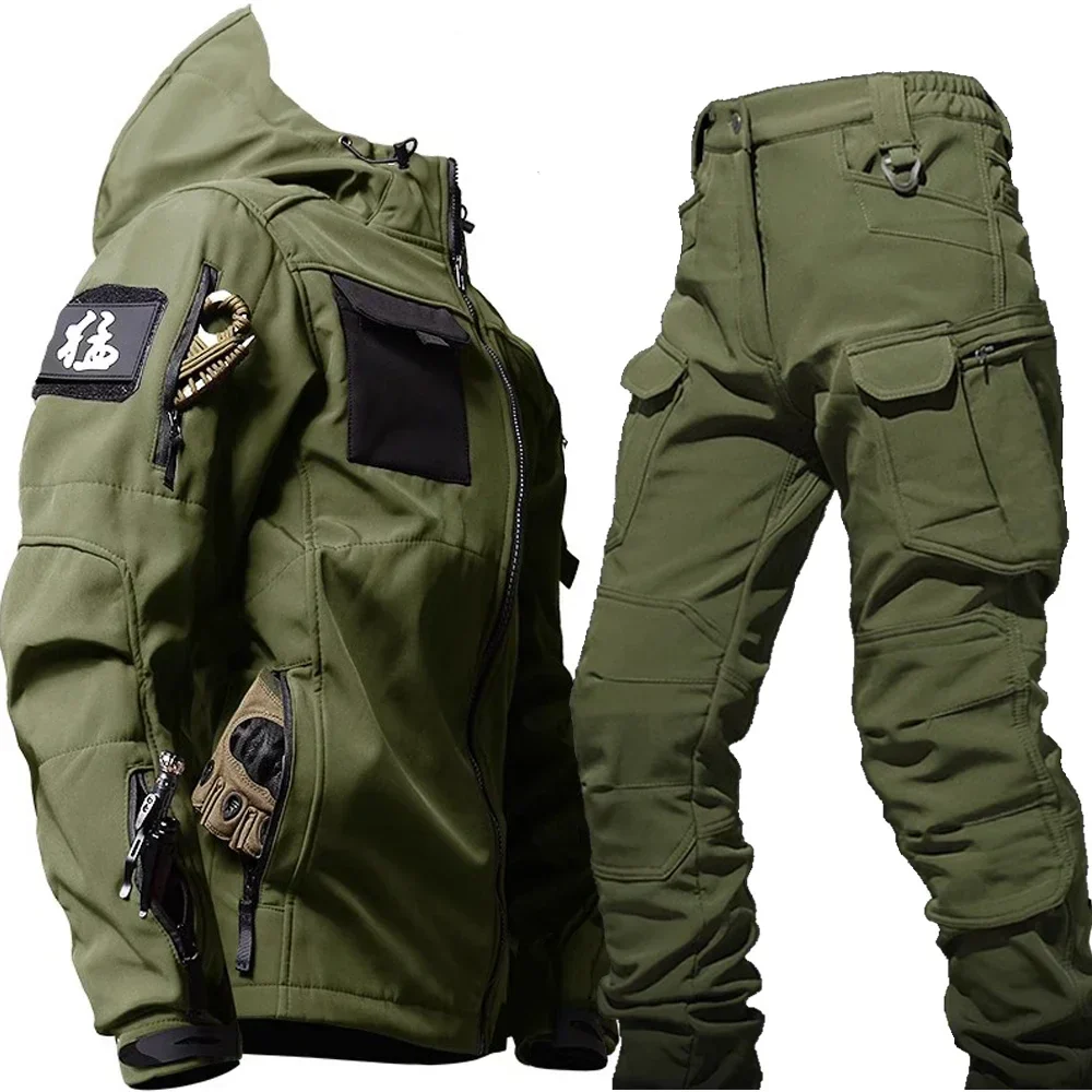 Heidi-Mode | Wasserdichter Thermoanzug mit Mehreren Taschen für Herren - Image 7