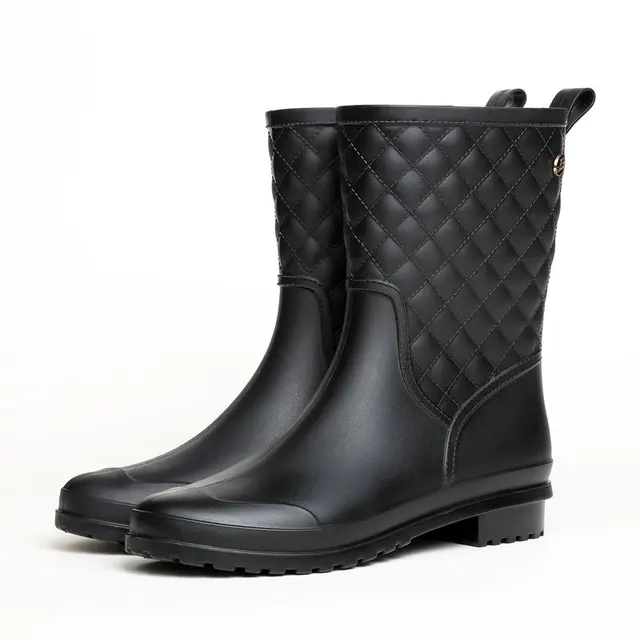 Heidi-Mode | Wasserdichte Plateau Regenstiefel - Image 3