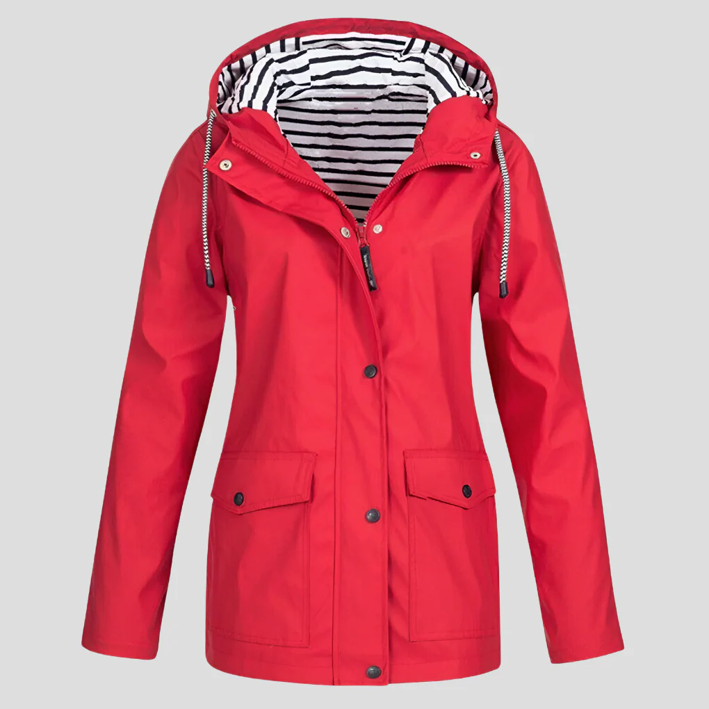 Heidi-Mode | Wasserdichte und Winddichte Kapuzenjacke für Damen - Image 5