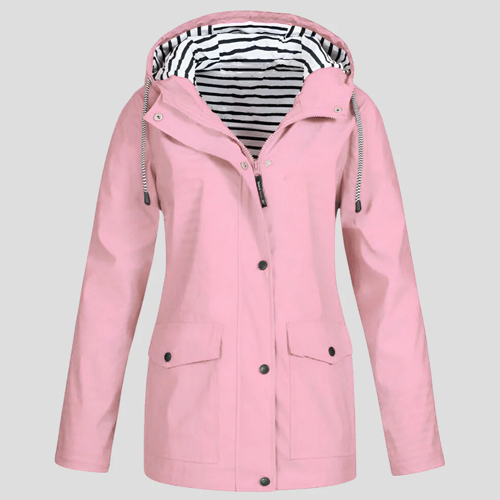 Heidi-Mode | Wasserdichte und Winddichte Kapuzenjacke für Damen - Image 6