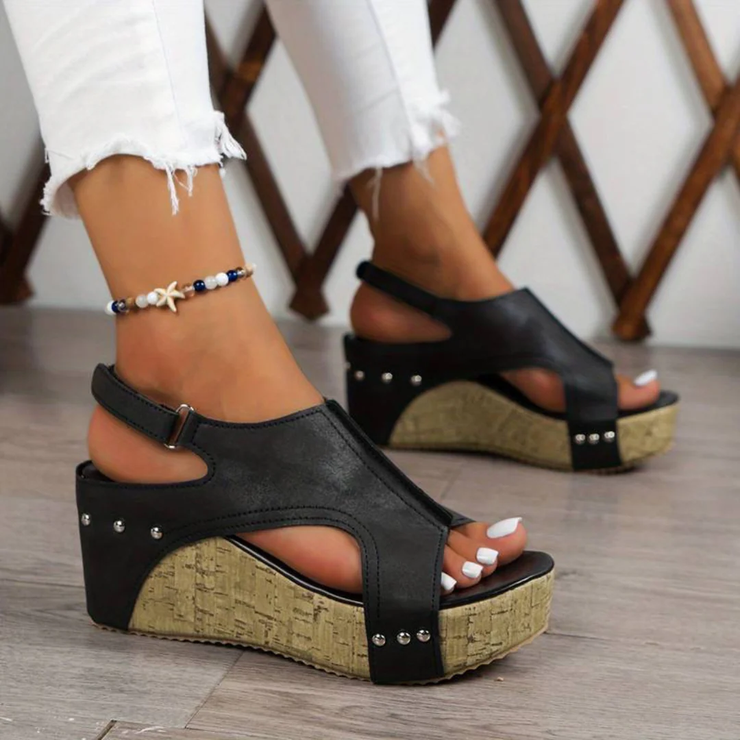 Heidi-Mode | Wedge Sandalen Schicke Sommer-Style-Sandalen mit Komfort - Image 4