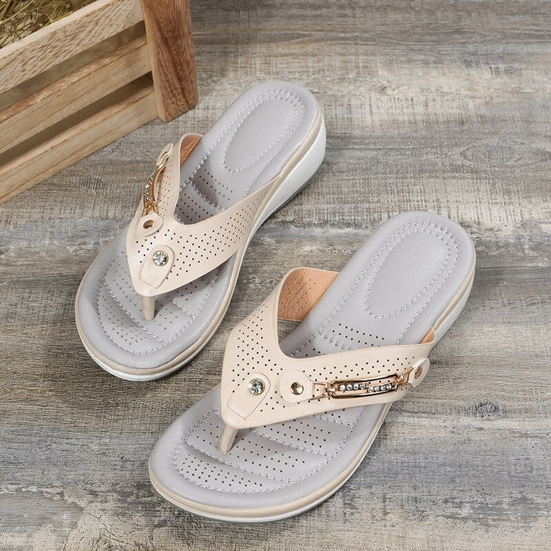 Heidi-Mode | Weich Gepolsterte Orthopädische Sandalen - Image 2