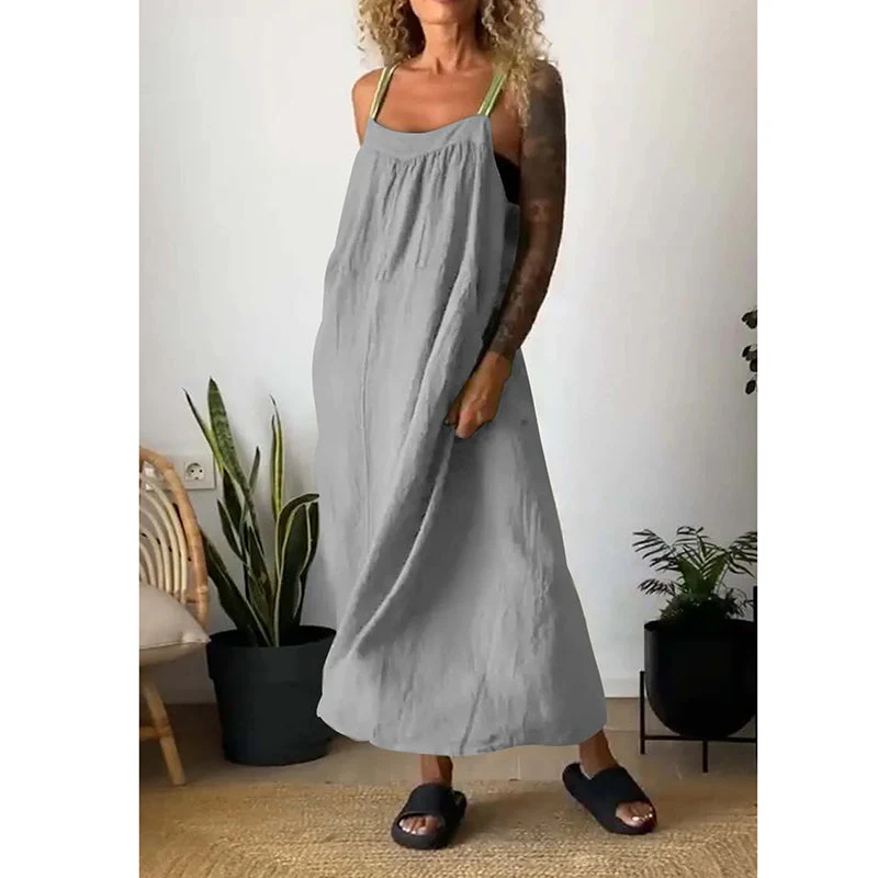Heidi-Mode | Weiche Baumwoll Leinen Kleid - Image 8