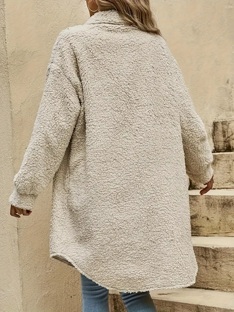 Heidi-Mode | Weiche Jacke mit Knöpfen - Image 2