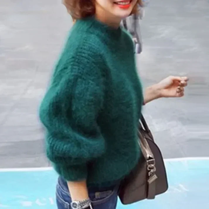 Heidi-Mode | Weinlese Angora Pullover - Image 8