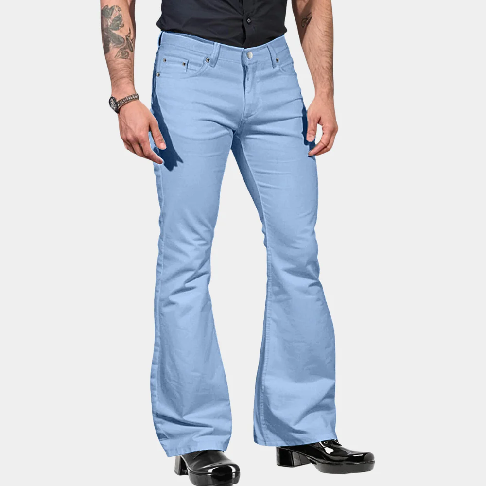 Heidi-Mode | Weit Geschnittene Hose für Herren Weiß - Image 2