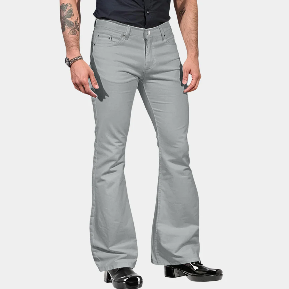 Heidi-Mode | Weit Geschnittene Hose für Herren Weiß - Image 3