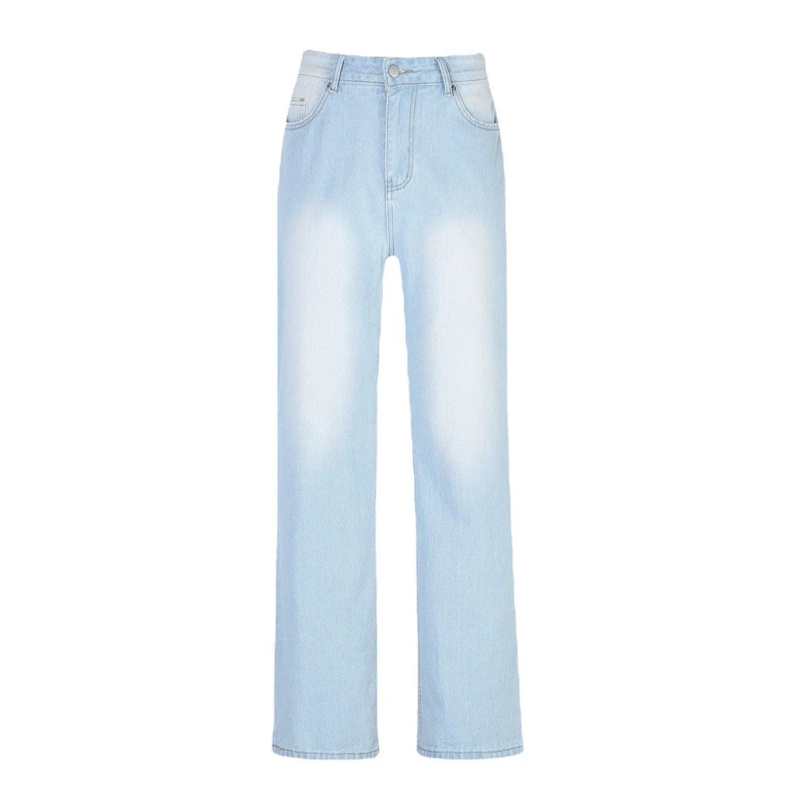 Heidi-Mode | Weites Bein Flared Hohe Taille Denim Jeans - Image 3