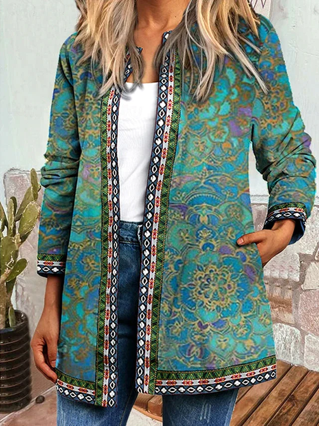 Heidi-Mode | Weit Farbige Vintage Damenjacke - Image 5