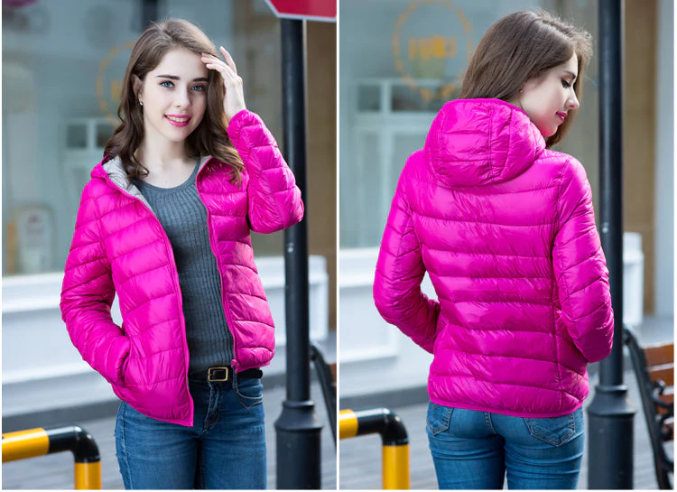Heidi-Mode | Wendbare Ultra Leichte Daunenjacke - Image 28