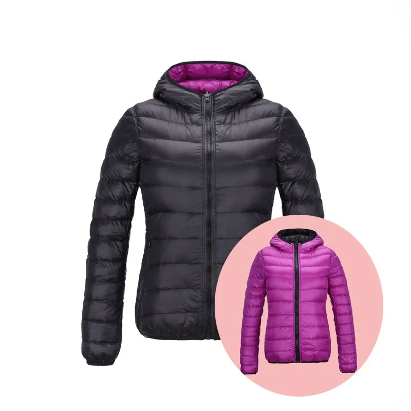 Heidi-Mode | Wendbare Ultra Leichte Daunenjacke - Image 35
